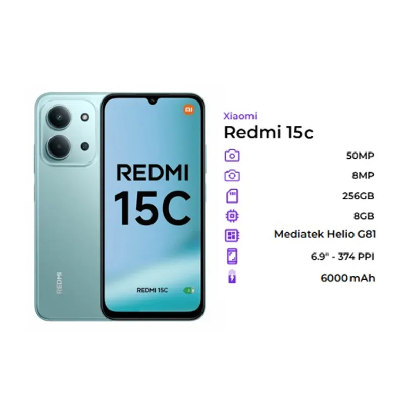 Redmi 15C 4+256gb