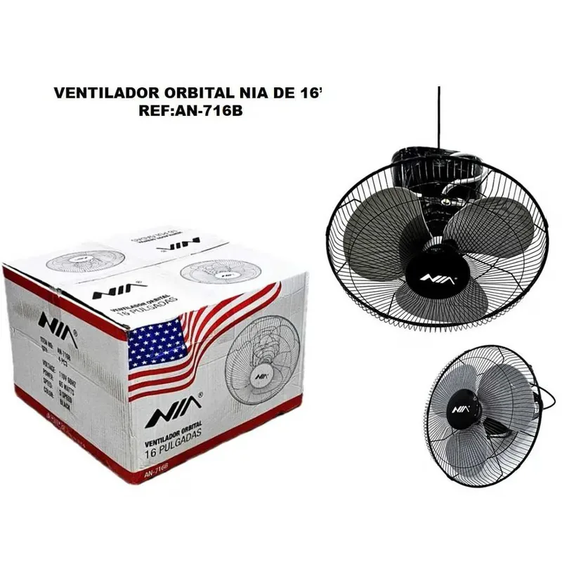 Ventilador Orbital NIA 16´´ ANT-716B