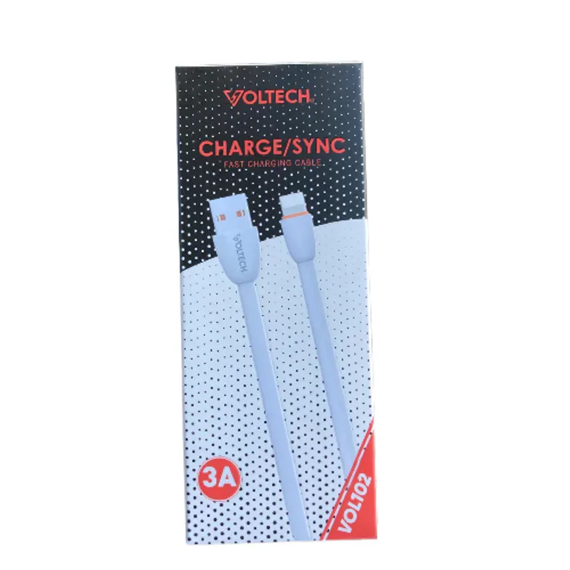 Cable USB-IPH Siliconado VOL102 Voltech