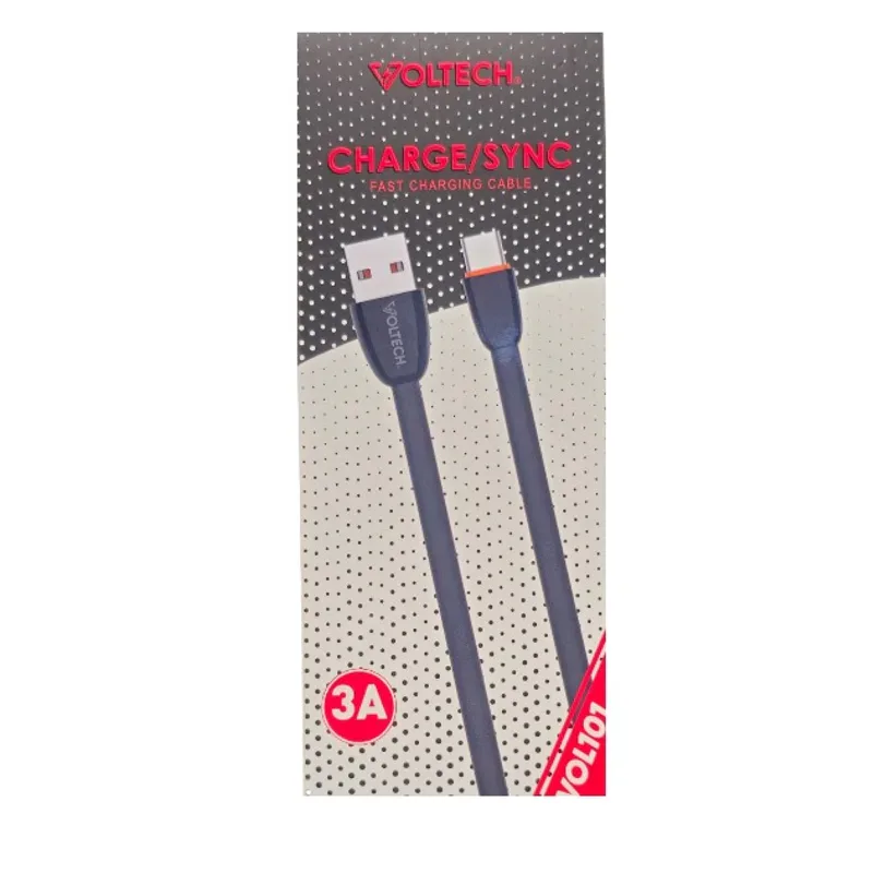 Cable USB-TC Siliconado VOL101 Voltech