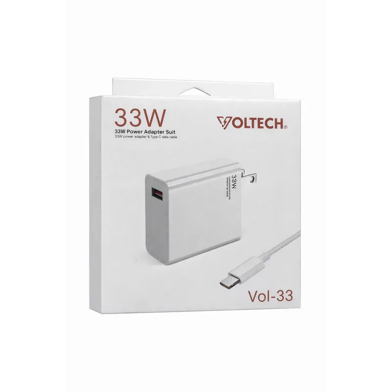 Cargador 33W USB-TC VOL33 Voltech