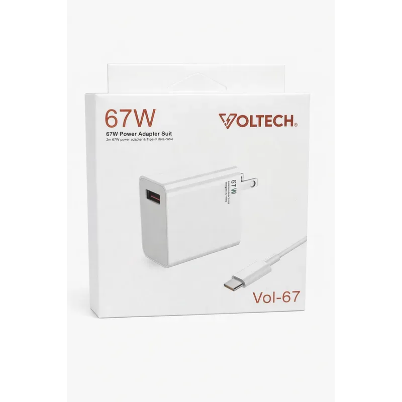 Cargador 67W USB-TC VOL67 Voltech