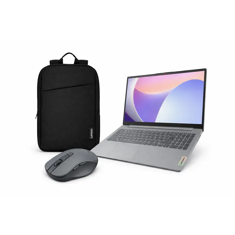 Combo PC Portatil Ideapad Slim 3 (15.6" 8+512) Morral + Mouse