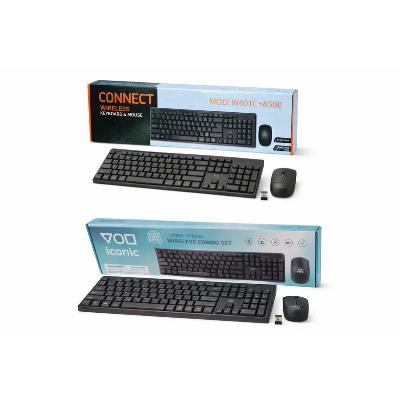Combo Teclado+Mouse Inalámbrico TJ-808 W401C