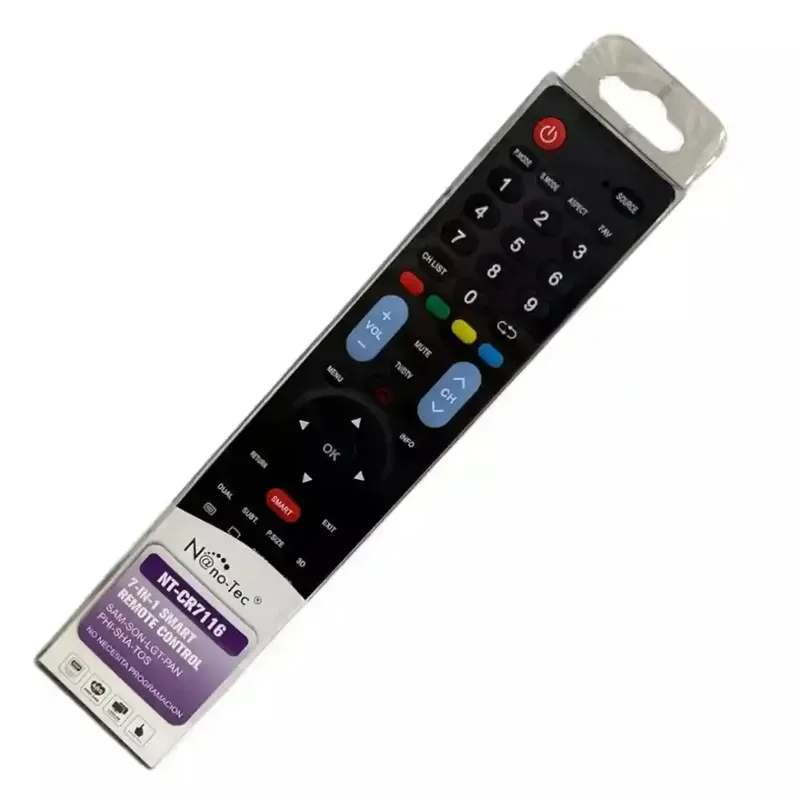 Control Remoto Universal TV NT-CR7116