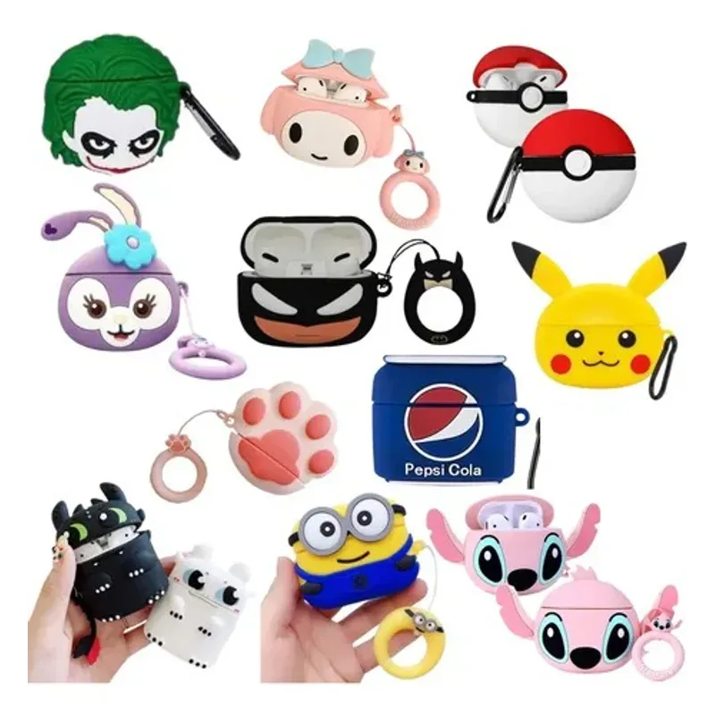 Estuche Protector Airpods SERIE 1/2 Diseños