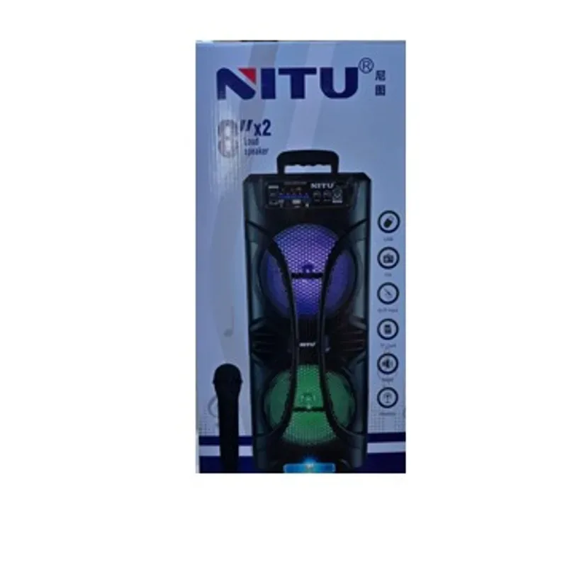 Parlante Nitu 8"x2 NT-8890