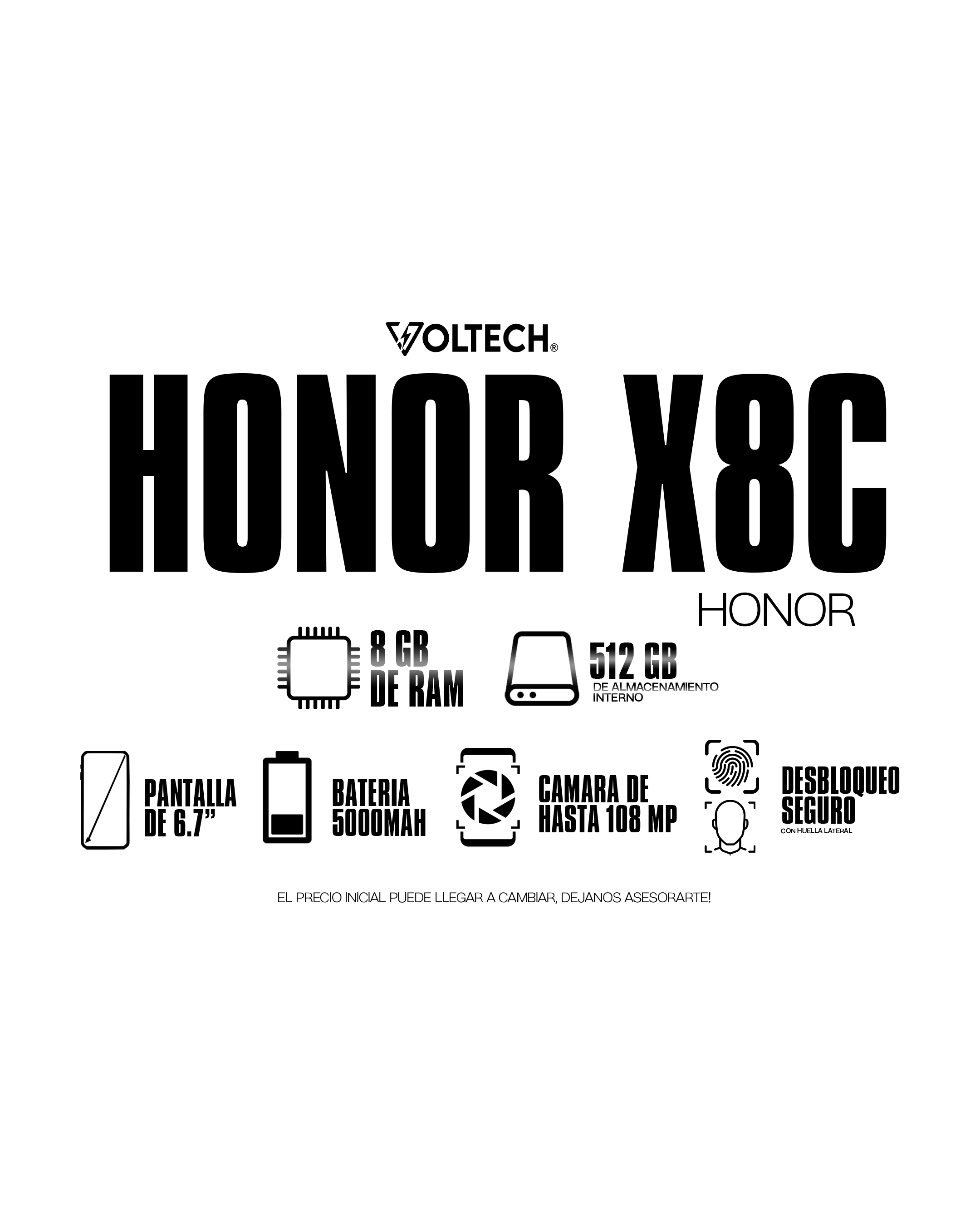 HONOR X8c