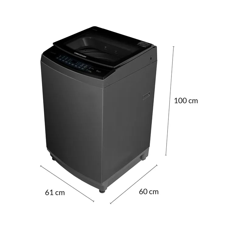 Lavadora CHALLENGER Carga Superior 18 KilosCW5718 Dark Gray