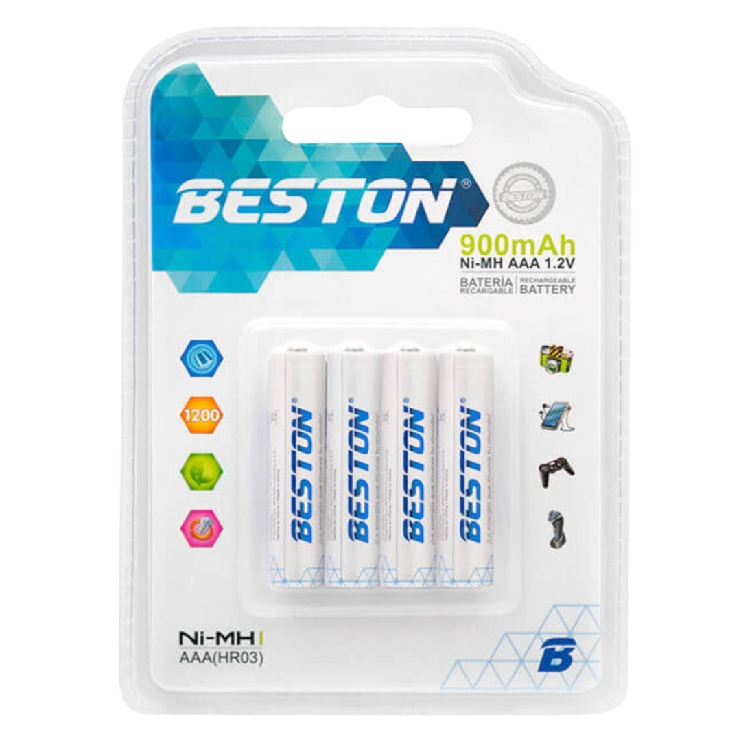 Batería Recargable BST-AAA 900x4