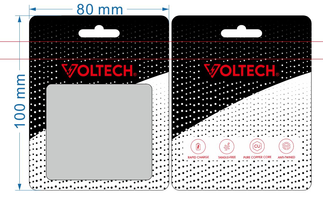 Bolsa 8x10 cm Voltech