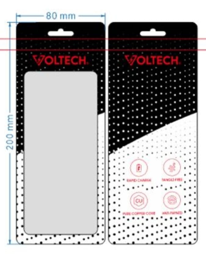 Bolsa 8x22 cm Voltech