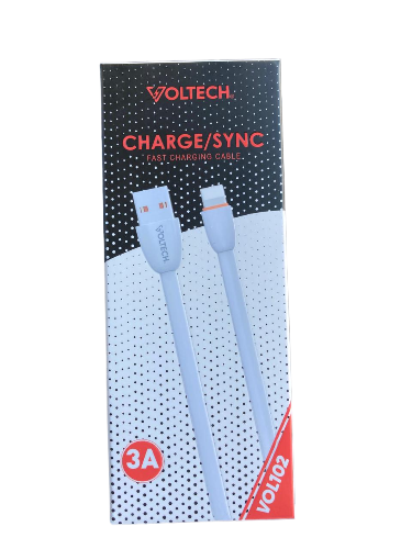 Cable USB-IPH Siliconado VOL102 Voltech
