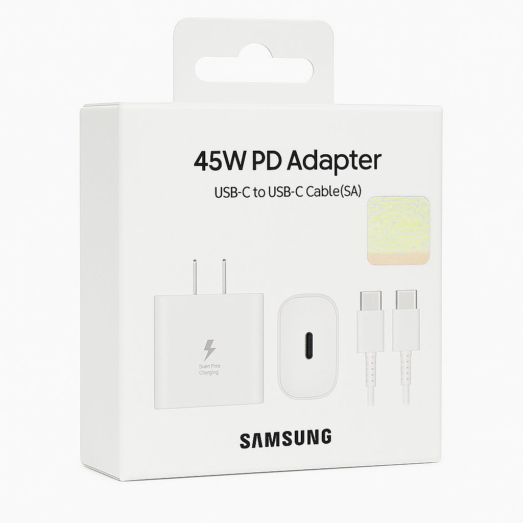 Cargador 2 en 1 Samsung Original 45W