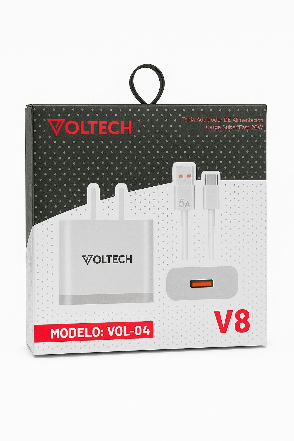 Cargador V8 VOL04 Voltech